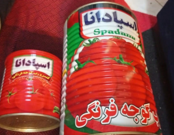 تصویر 4 از رب گوجه فرنگی اسپادانا محصولی خوش رنگ و خوش طعم برای انواع غذاهای ایرانی